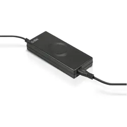 SBS Tragbares Netzteil für Notebooks 70W mit Adaptern (70 W), Notebook Netzteil, Schwarz