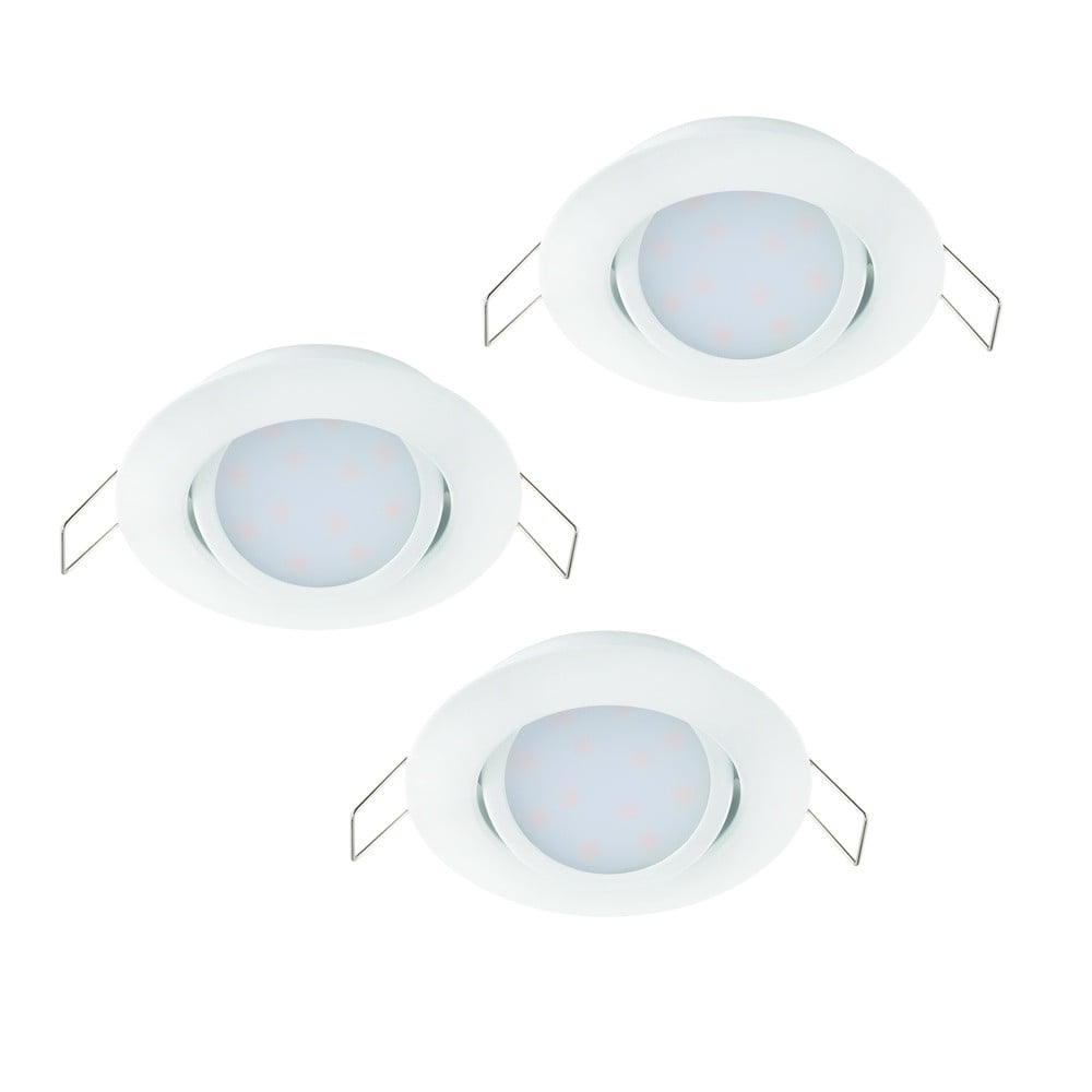 Eglo Edith Set van 3 inbouwspots wit