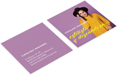 Pixartprinting Tarjetas de visita cuadradas