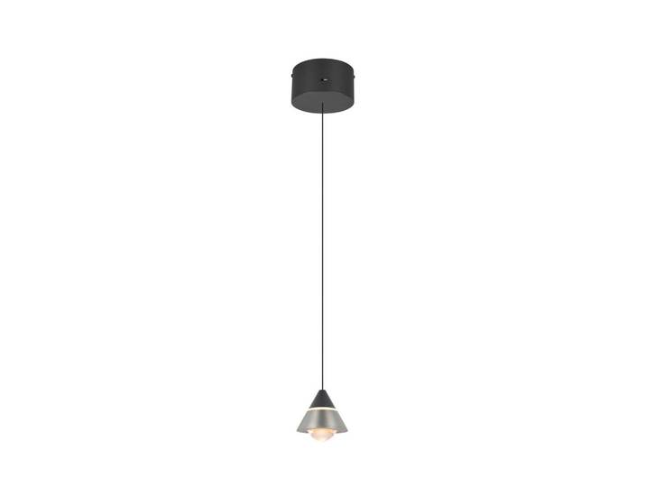 Led-Hängeleuchte Romeo, Schwarz, Metall, 200 cm, höhenverstellbar, Farben fixierbar, Lampen & Leuchten, Innenbeleuchtung, Hängeleuchten, Pendelleuchten
