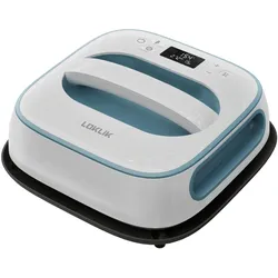 LOKLiK Easy Heat Transferpresse 25,5 x 25,5 cm, denimblau