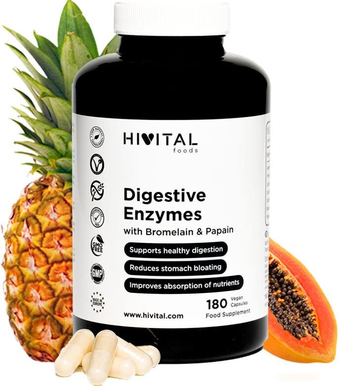 Hivital Foods Digestive Enzymes 180caps