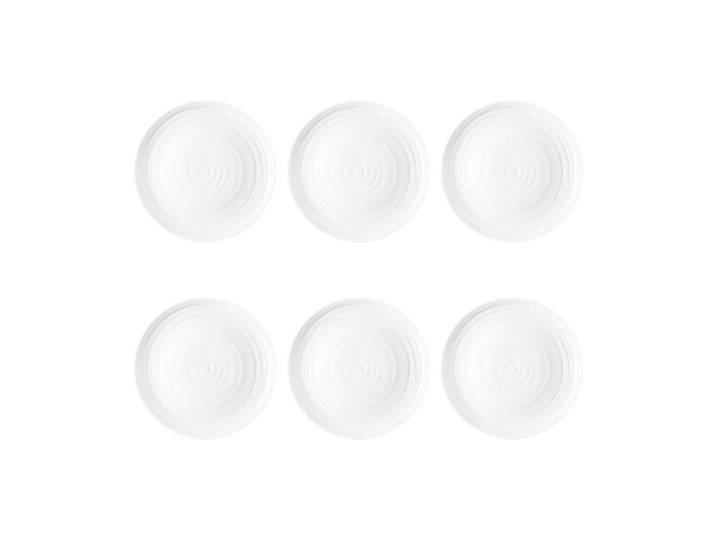 Seltmann Weiden Assiette Terra Ø 22,7 cm, lot de 6 Blanc