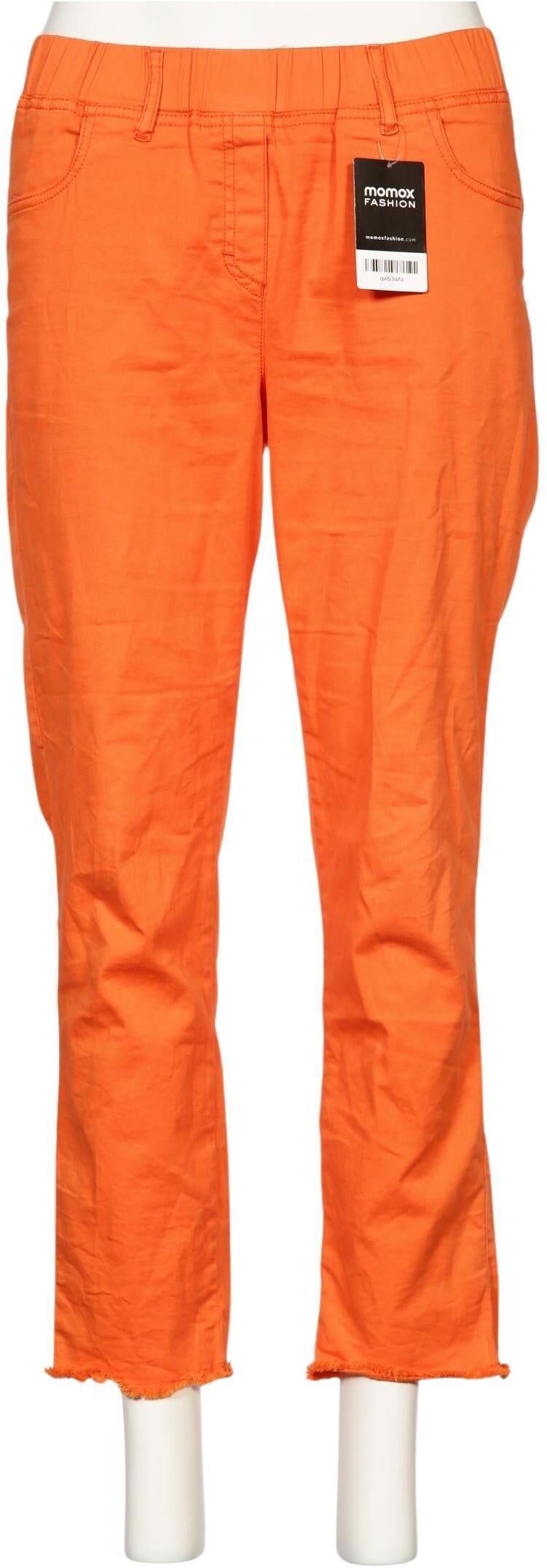 Kj brand Damen Jeans, Orange, Gr. EU 42, Elasthan / Baumwolle - Second Hand