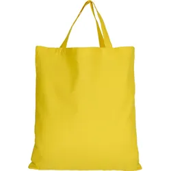 Texxilla TEXXILLA Organic Baumwolltasche mit zwei kurzen Henkeln, gelb