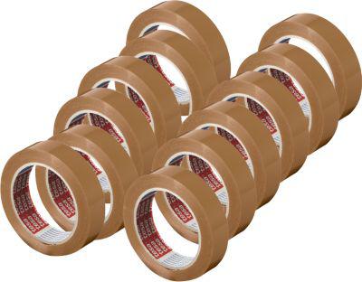 Packband tesapack® ultra strong 4124, L 66 m x B 25 mm, 12 Rollen, braun
