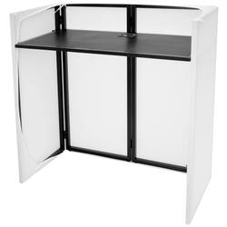 Omnitronic Compact Mobile DJ Stand Mobiler DJ-Tisch Stahl 32000025