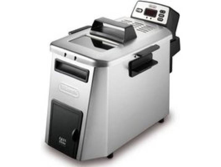 Friteuse - DeLonghi - F24518CZ - Autonome - 2300 W - Acier inoxydable Noir