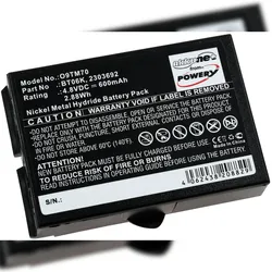 Powery Akku für Kransteuerung Ikusi TM70/2