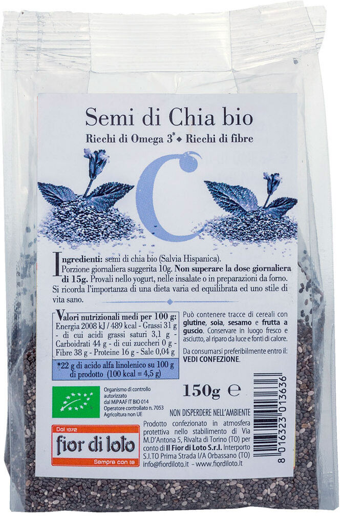 Biotobio Semi Di Chia Bio 150g
