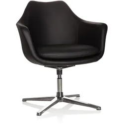 hjh OFFICE Loungesessel ARTEMIA Kunstleder mit Armlehnen