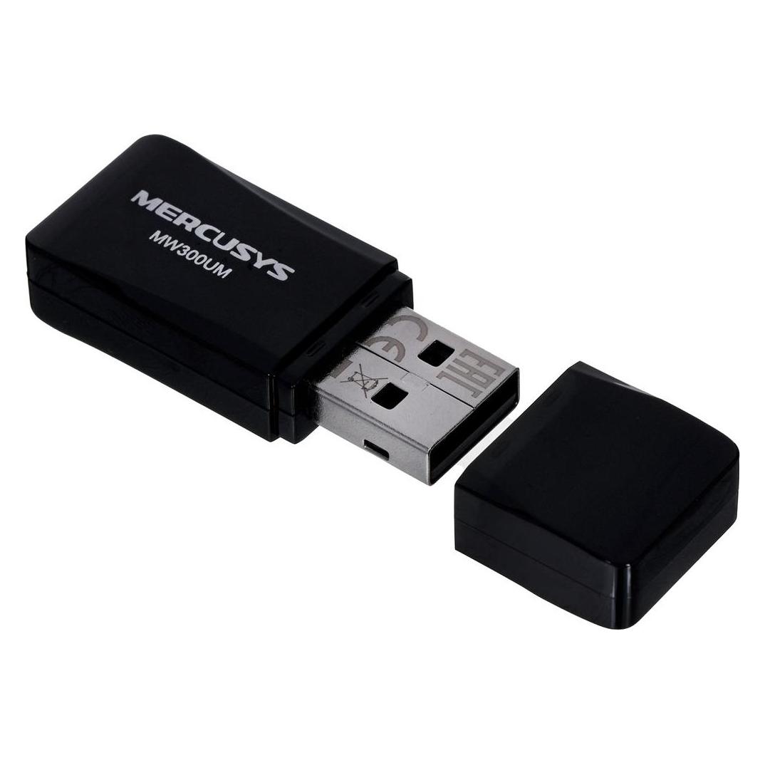 Mercusys MW300UM Netzwerkkarte Eingebaut USB (USB) (MW300UM)