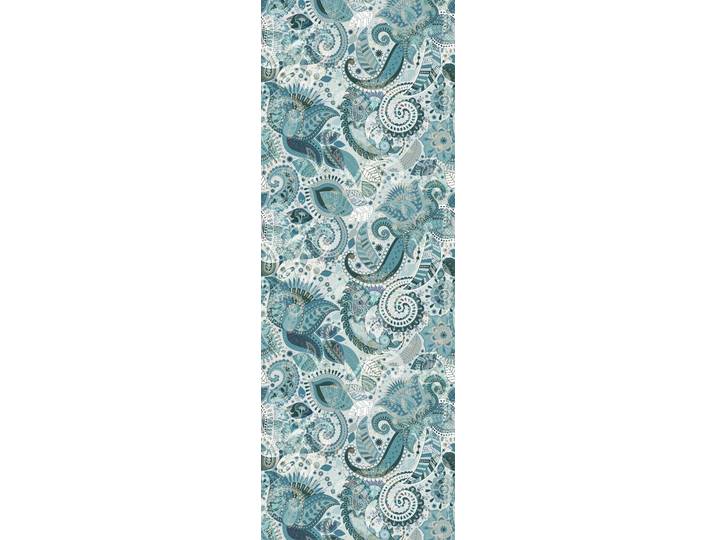 Vinyltapete QUEENCE Elya , blau, B:0,9m L:2,5m, Vinyl, Tapeten, Vinyltapete, 90x250cm, selbstklebend, kinderleichte Anbringung,, Sticker
