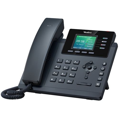 YEALINK IP-Telefon T34W WLAN 2,4" 320x200/2xSIP/2xLAN/WiFi