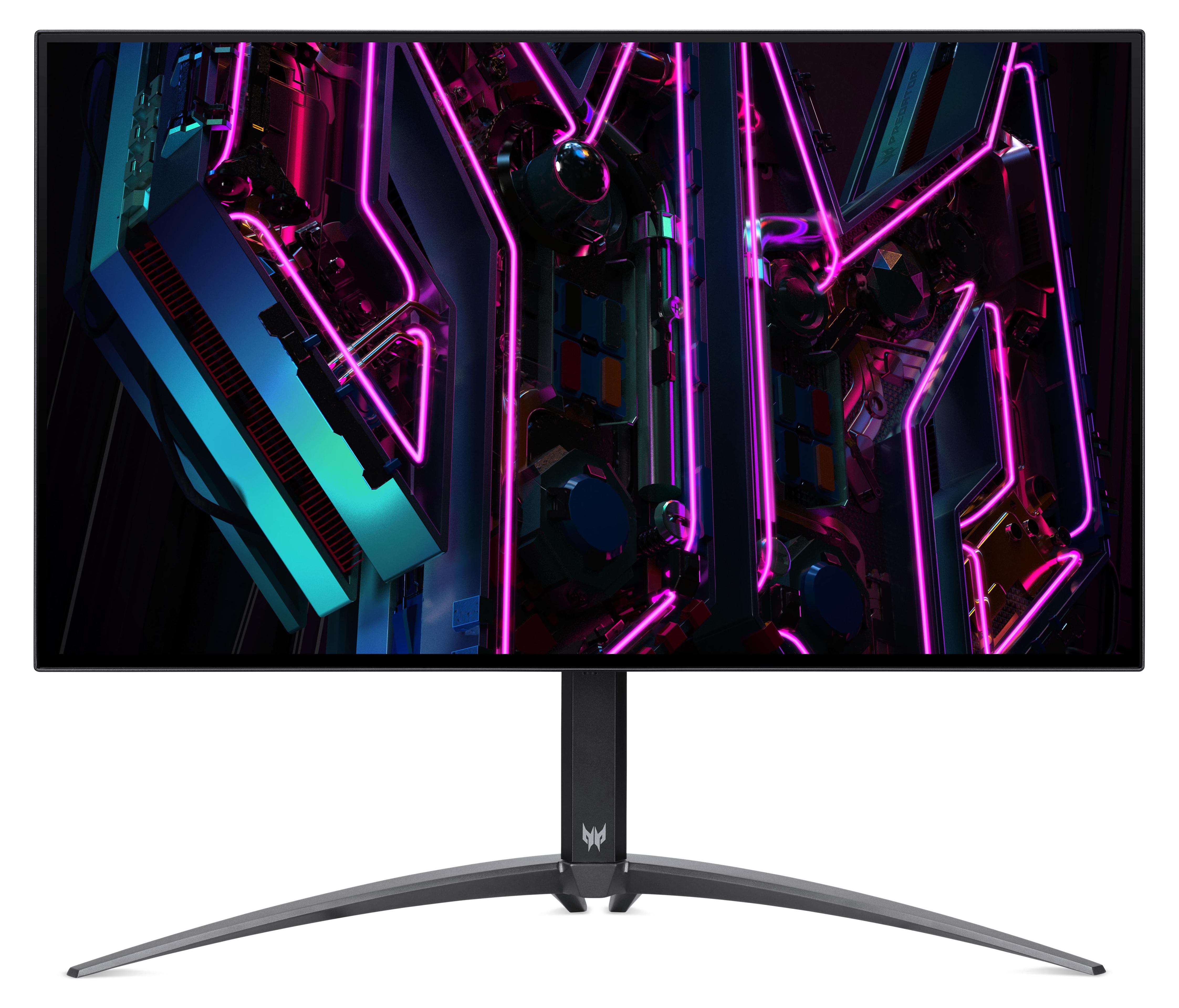 Acer X27U, 68,6 cm (27"), 2560 x 1440 Pixel, Wide Quad HD, OLED, 0,01 ms, Schwarz