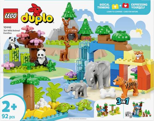 10446 LEGO DUPLO Wildtier-Familien 3-in-1-Set