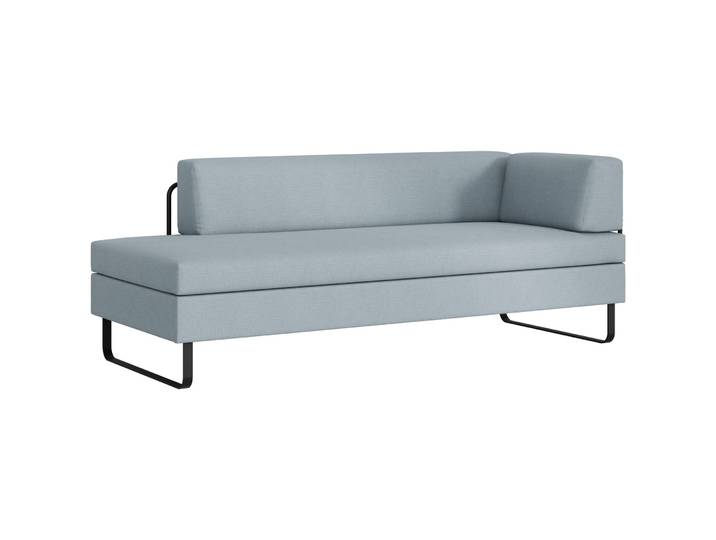SWISS PLUS Bettsofa Bed for Living Doppio blau Stoff B 205 T 165 cm Ausklappbar/Ausziehbar - Möbel Konfigurator: Traummöbel individuell
