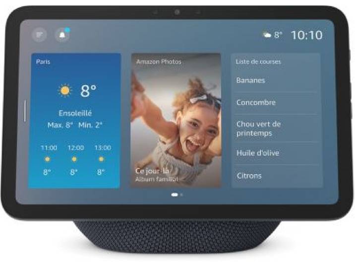 Amazon - Assistant Vocal Echo Show 8 - Graphite (4e Gen)
