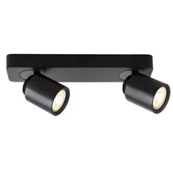 Deko-Light Deckenaufbauleuchte Librae Linear II GU10 Tiefschwarz 348169