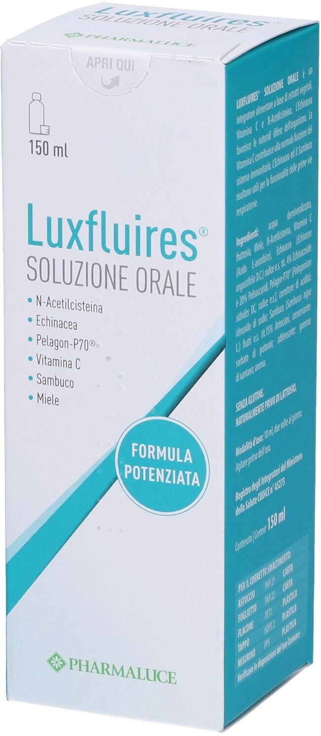 PHARMALUCE Srl Pharmaluce, Luxfluires, 150 ml