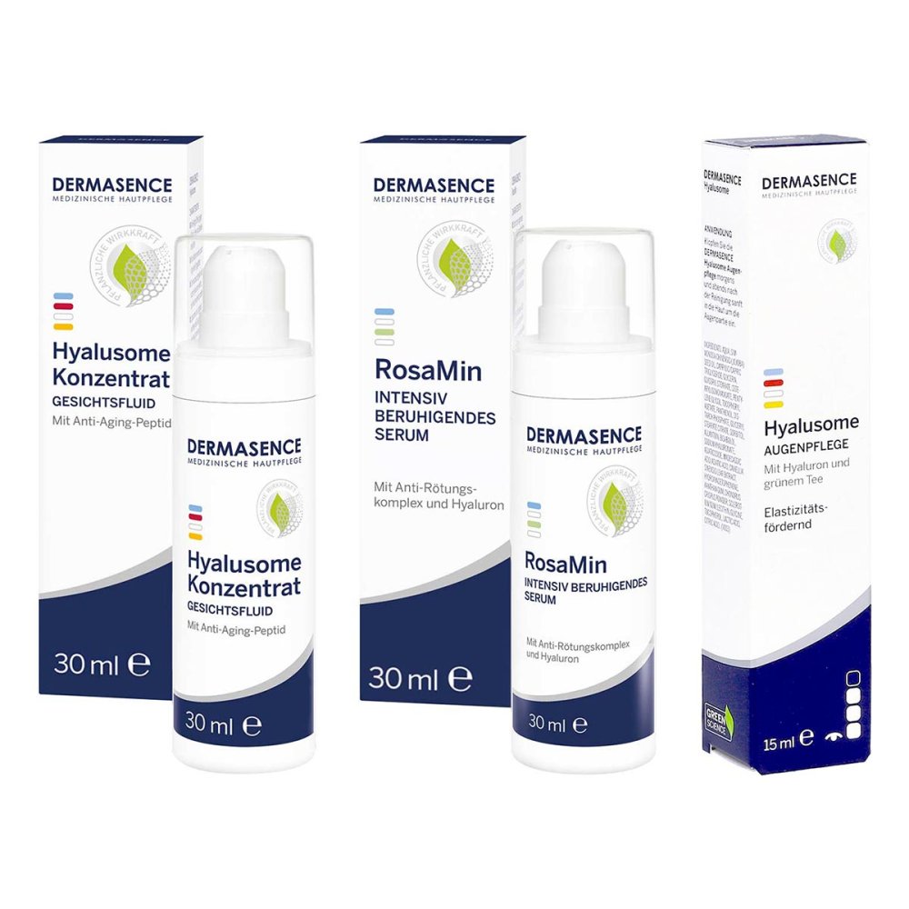 Medicos Kosmetik GmbH & Co. KG Dermasence Hyalusome Konzentrat & Augenpflege & Rosamin Serum 08104518