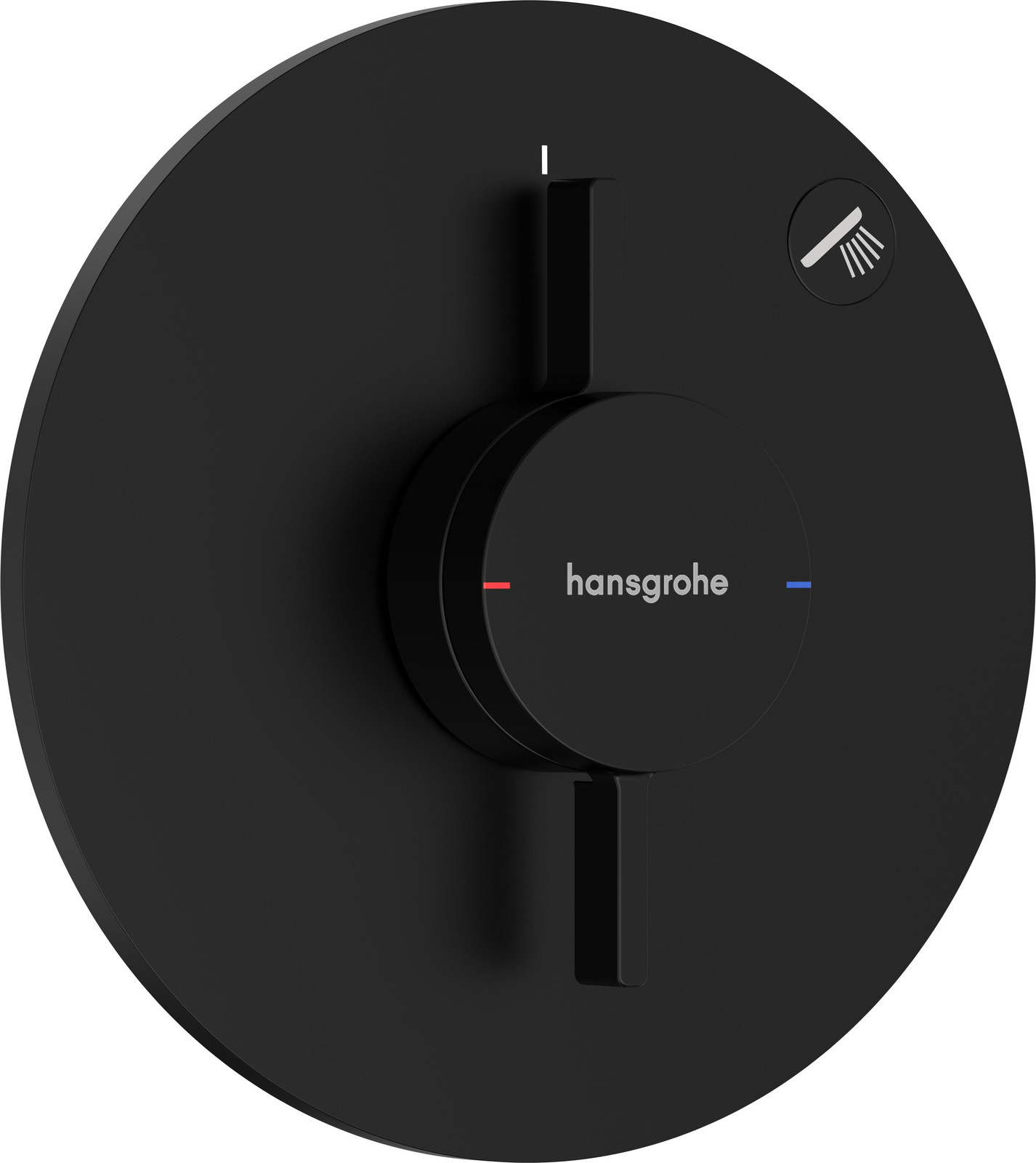 Hansgrohe DuoTurn S mengkraan model UP 1 geborsteld zwart