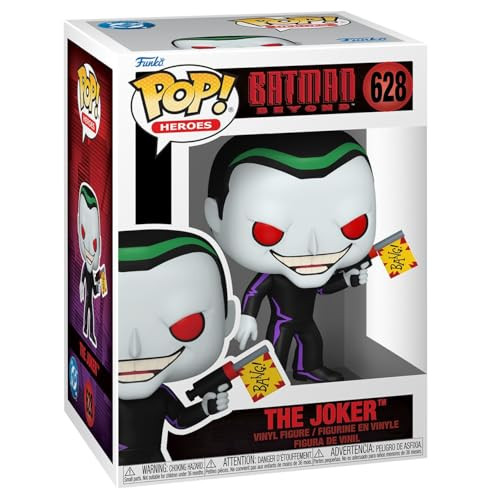 Funko Pop! Heroes Batman Beyond Return Of The Joker Joker With Gun Vinyl Figuur