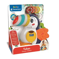 Interaktives Spielzeug Tukan Adrian: Obst & Farben Polnische Version Clementoni 50383