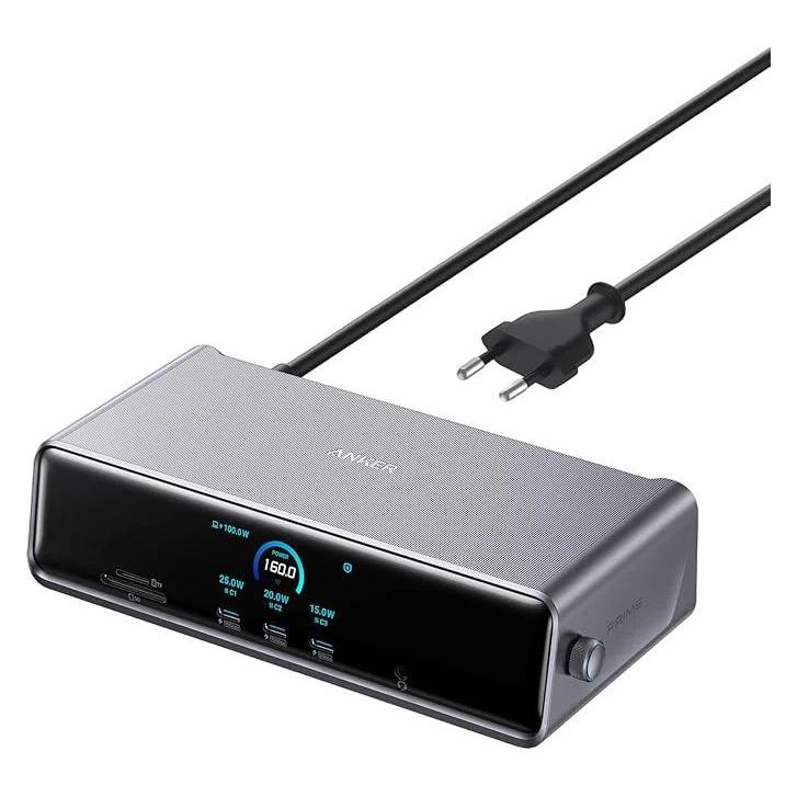 Anker Prime 14-in-1 Triple 4K (USB-C, 14 Ports) (A83B33A1)