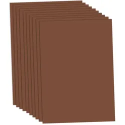 Fotokarton, braun, 50 x 70 cm, 10 Blatt