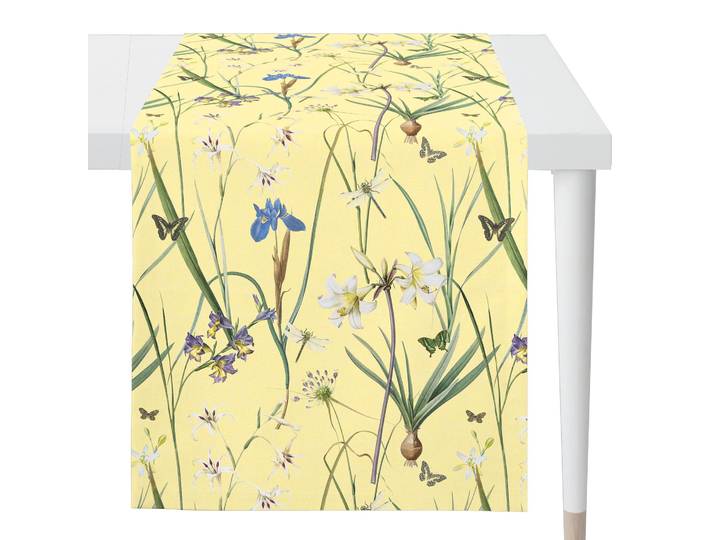 Chemin de table 6720 48 x 0 x 140cm Jaune/Jaune