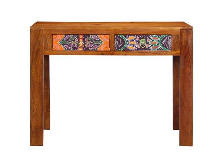 En Promotion Bureau à domicile - CLARENCE® - avec tiroir Marron 100 x 50 x 75 cm - Table de travail(1 pc) 3497424
