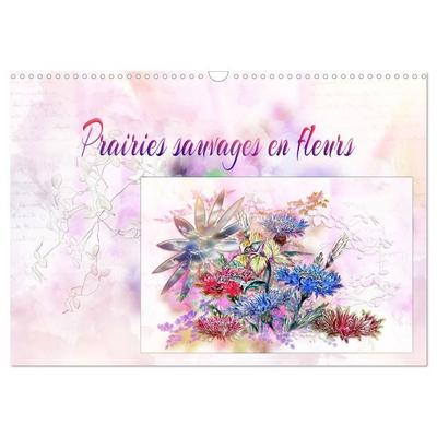 Prairies sauvages en fleurs (Calendrier mural 2027 DIN A3 vertical), CALVENDO calendrier mensuel