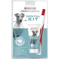 VERSELE-LAGA – Oropharma Plaque Free Zahnpflege-Set – Set aus Zahnpasta und Zahnbürste