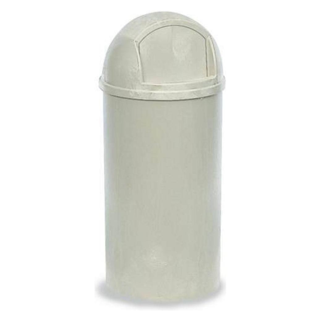Rubbermaid Abfallbehälter (PE), feuerhemmend (80 l) (FG817088BEIG)
