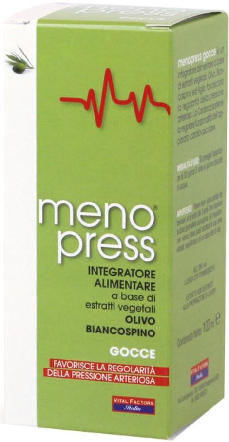 VITAL FACTORS ITALIA Srl MENOPRESS GOCCE 100ML VITAL