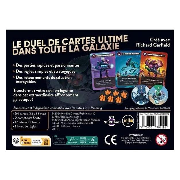 Iello Jeu - Mindbug : Bataille de Fruits Galactique (Fr) (Französisch, 2 Spieler) (58656200)
