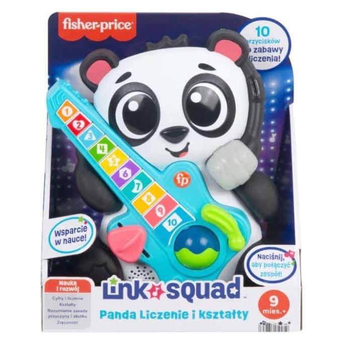 Mattel Fisher Price Link Squad Panda Liczenie i kształty (243770)