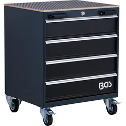 BGS Werkstattwagen | 4 Schubladen | leer | für Schrankwand-System