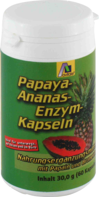Avitale GmbH PAPAYA ANANAS Enzym Kapseln 30 g 02194161