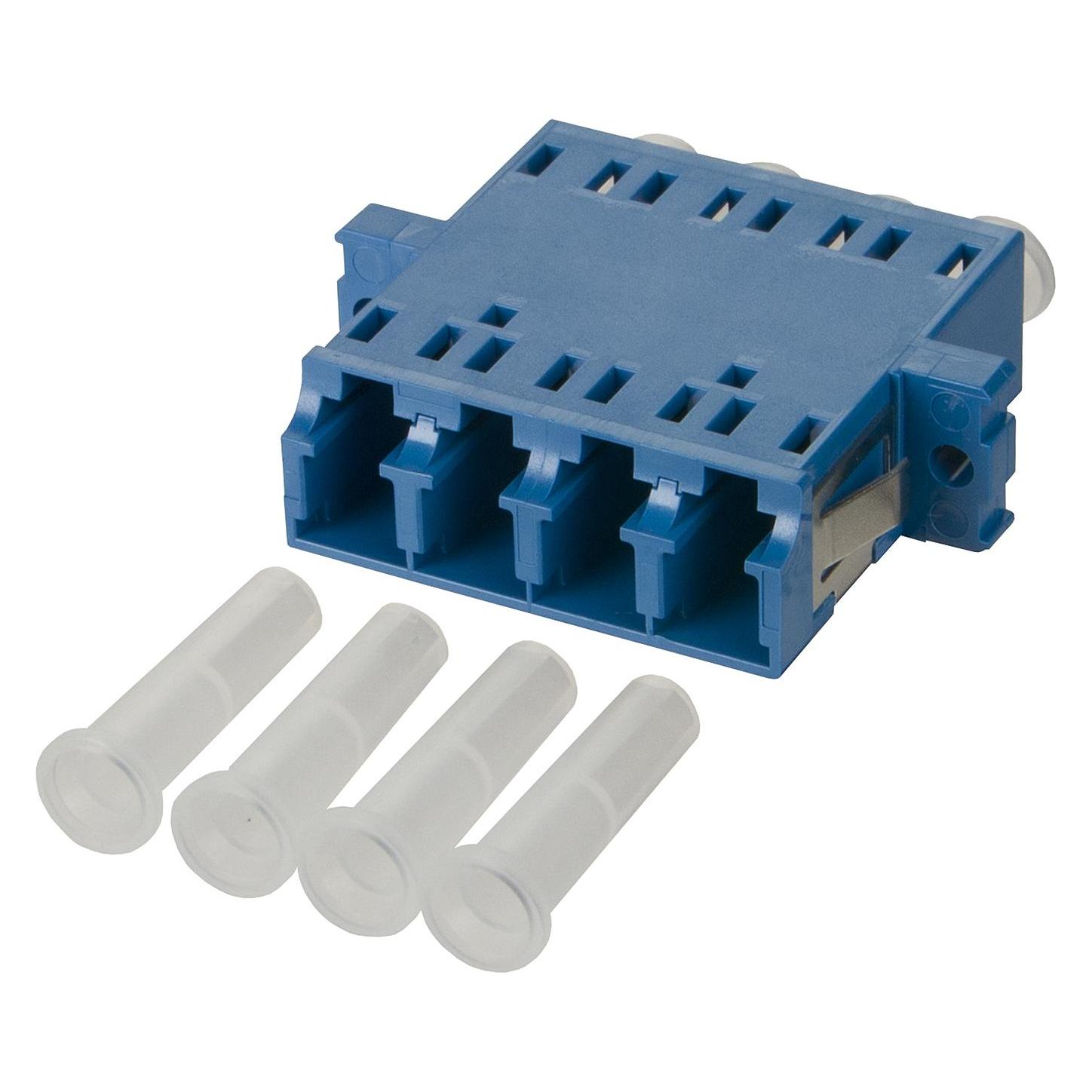 Metz Connect 15090071-I OpDAT Q-LC SM Keramik blau Kupplung (Netzwerk Kupplung) (15090071-I)