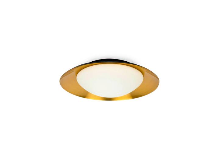 Led-Deckenleuchte, Goldfarben, Metall, 11 cm, Lampen & Leuchten, LED Beleuchtung, LED-Deckenleuchten