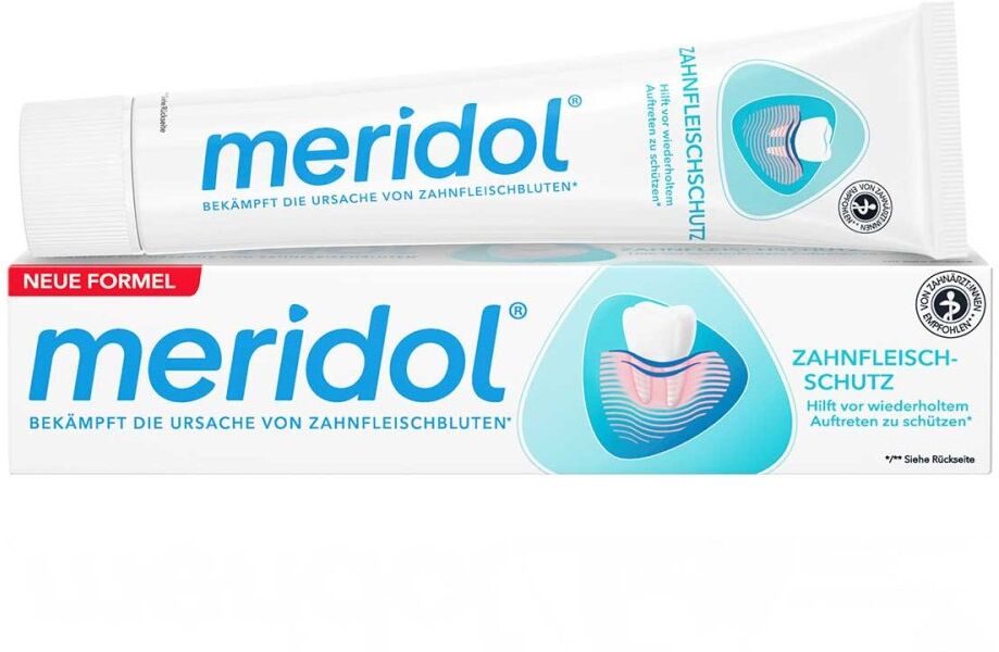 Meridol Zahnfleischschutz Zahnpasta gegen Zahnfleischentzündung 75ml