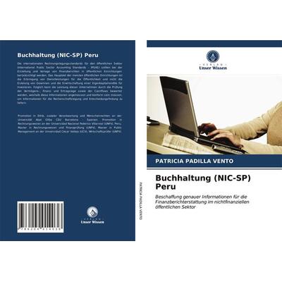 Buchhaltung (NIC-SP) Peru, Taschenbuch von Patricia Padilla Vento, Verlag Unser Wissen, 978-620-4-01403-6