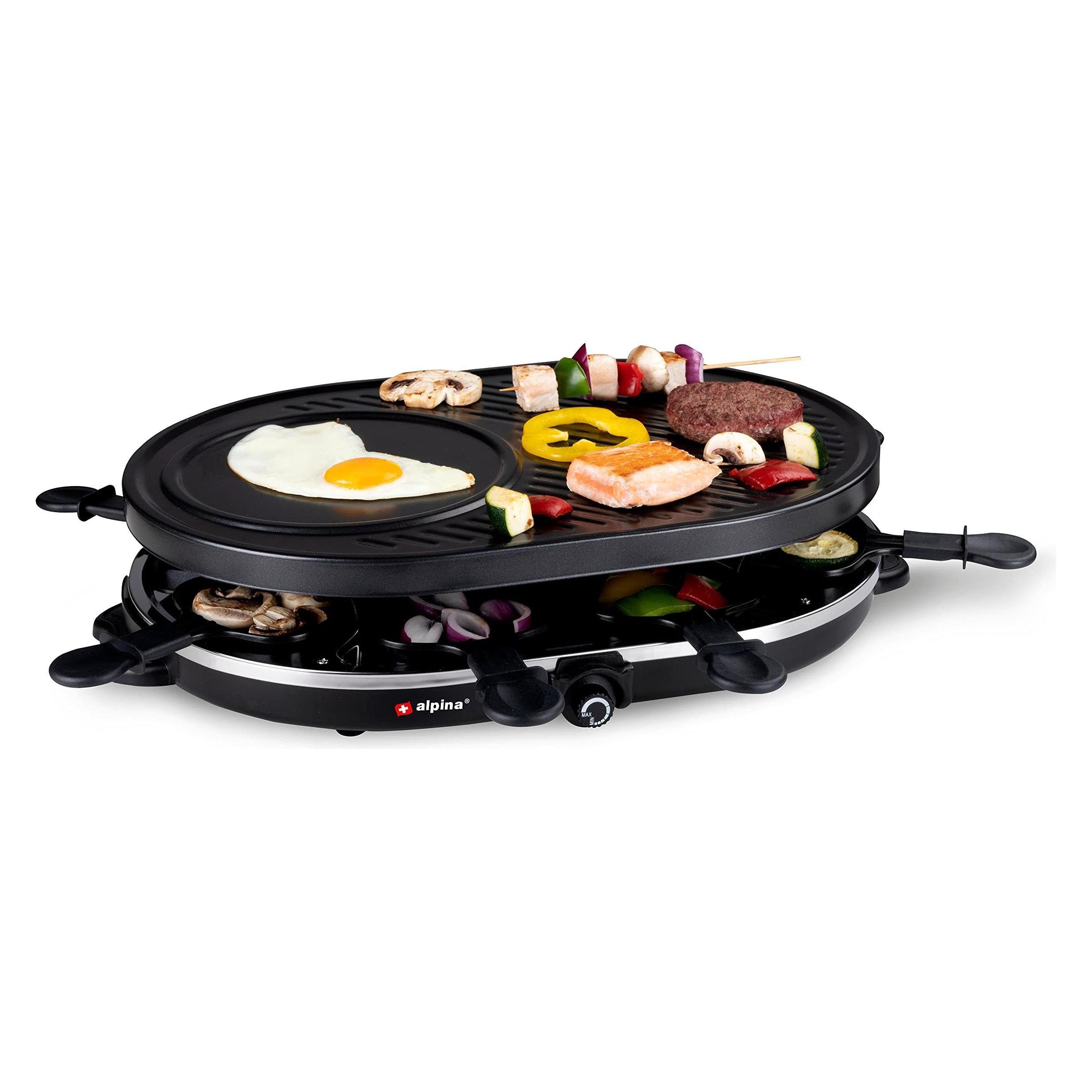 Alpina Garden Raclette-Grill Gourmet 8 Personen (871125218240)