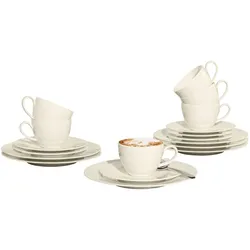 Seltmann Weiden Zoé Fine Diamond Kaffeeservice 18-teilig