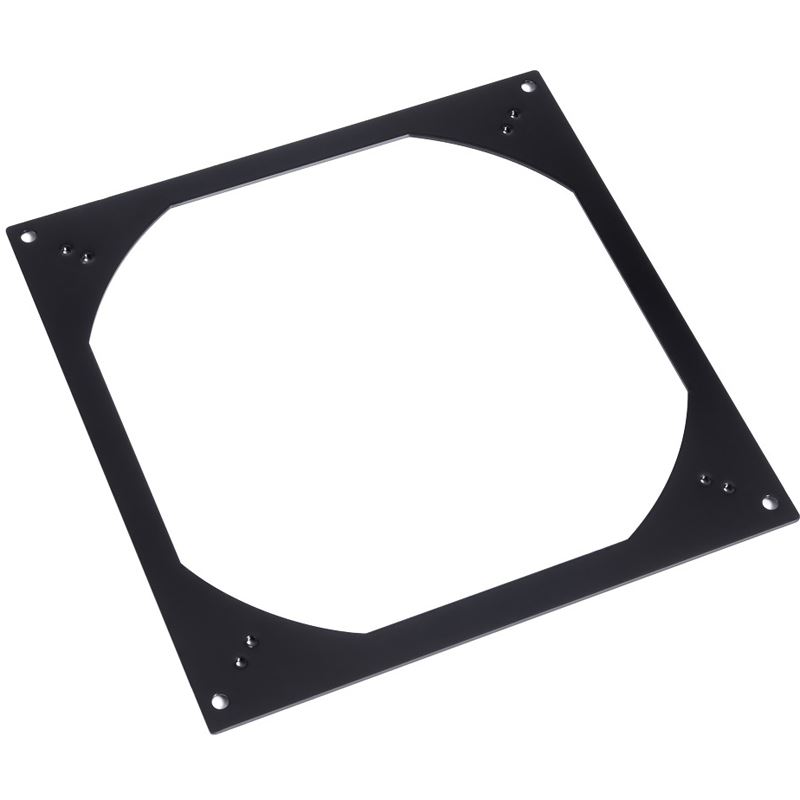 Alphacool Radiator 200mm Lüfterblende 1x180/200mm, schwarz