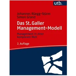 Das St. Galler Management-Modell, Fachbücher von Johannes Rüegg-Stürm