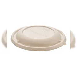 300x Deckel "BePulp", natur, rund, 210mm