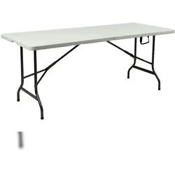 Tisch Gartentisch Klapptisch Klappbar Esstisch Campingtisch Koffertisch 180cm Wisam